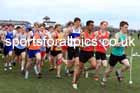 Senior Boys 2024 English Schools Cross Country Champs., Pontefract, March 16th.  Photo: David T. Hewitson/Sports for All Pics